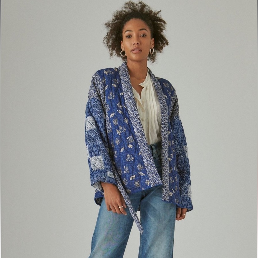 Lucky Patchwork Kimono